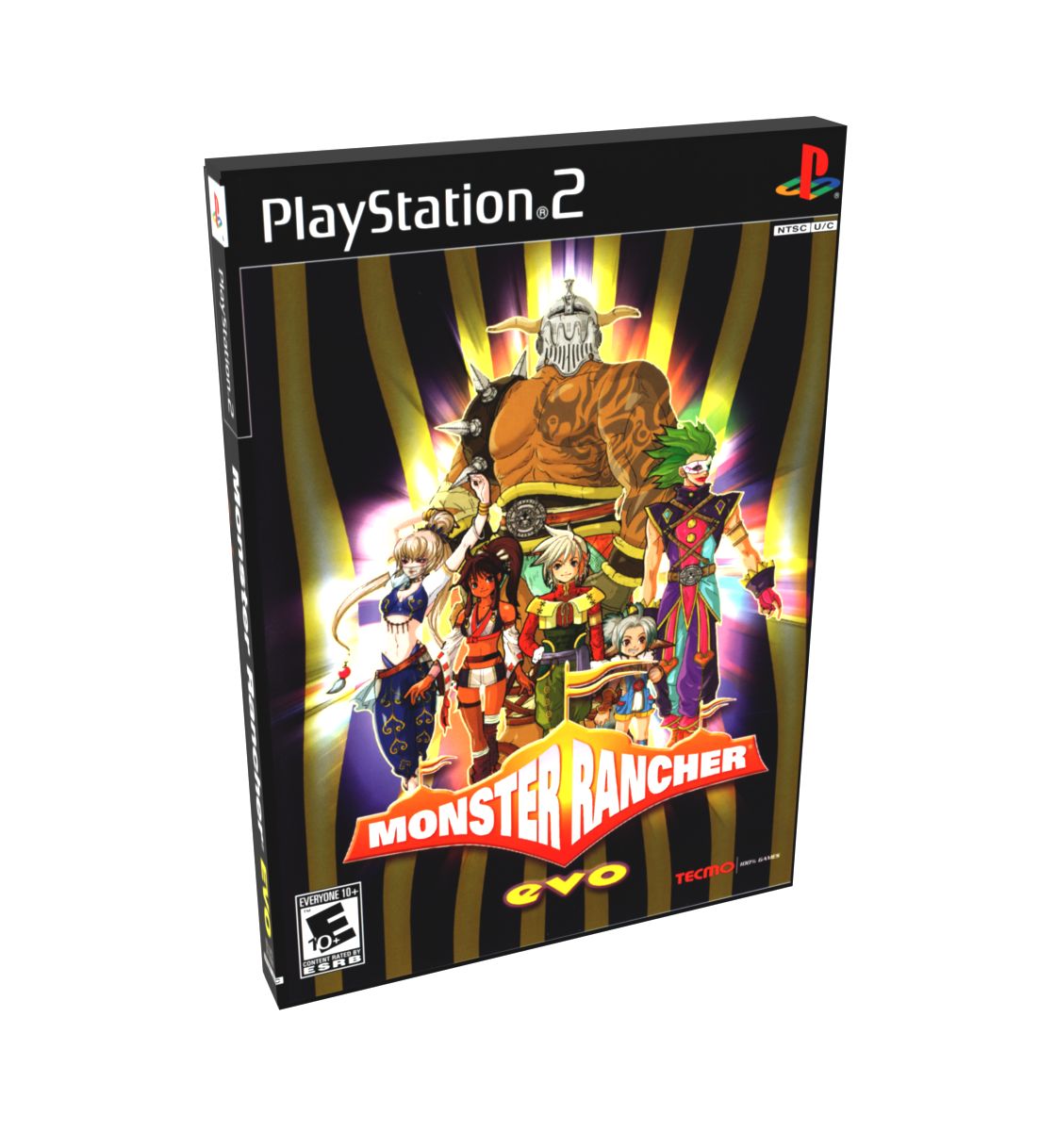Monster Rancher EVO | NTSC | Playstation 2 | PS2 | En | Reproduction Case and Booklet - NO GAME