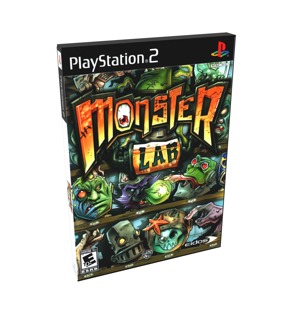 Monster Lab | NTSC | Playstation 2 | PS2 | En | Reproduction Case and Booklet - NO GAME