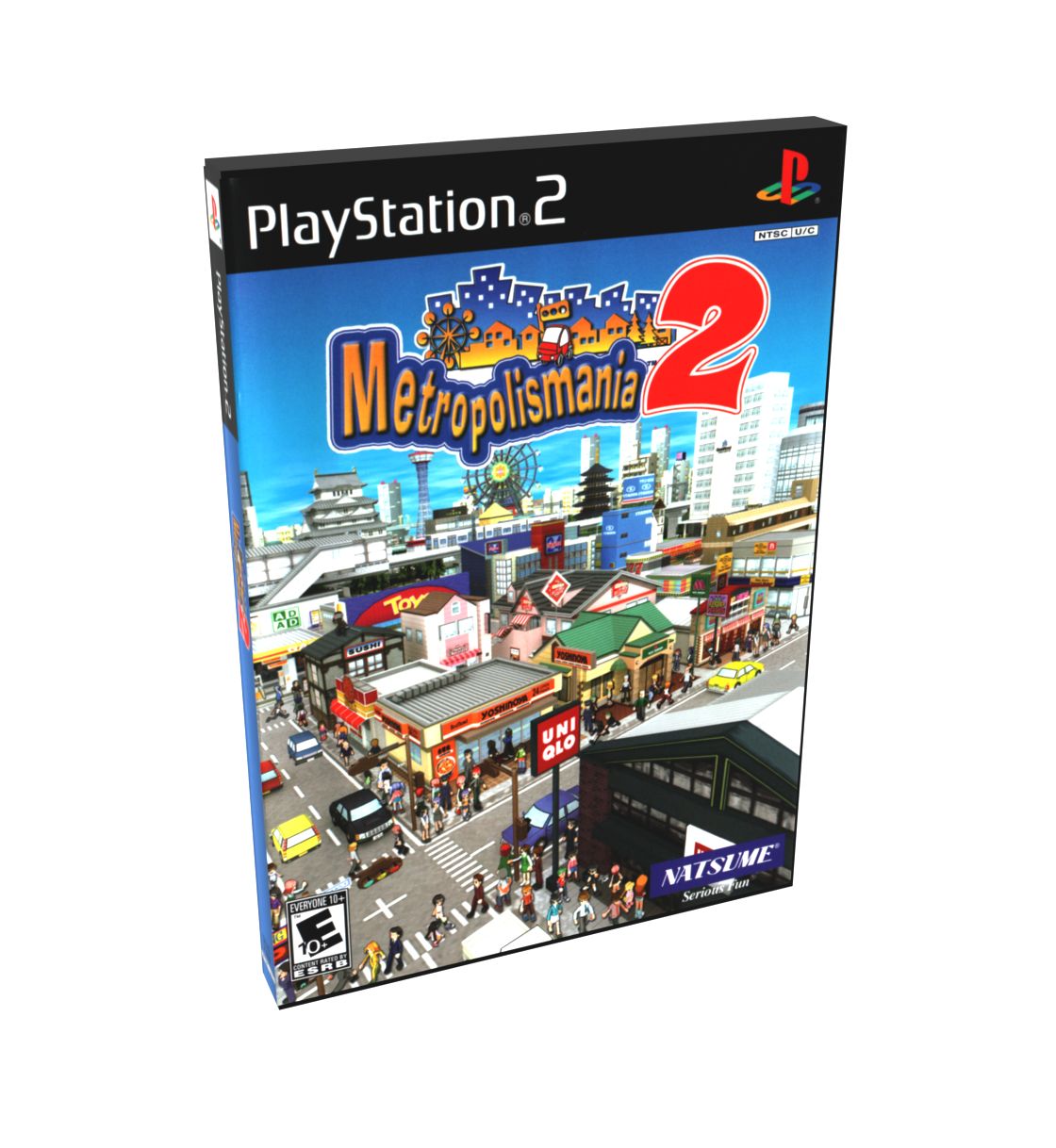 MetropolisMania 2 | NTSC | Playstation 2 | PS2 | En | Reproduction Case and Booklet - NO GAME