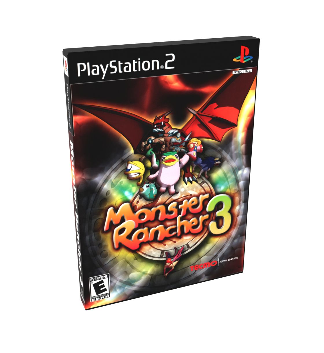 Monster Rancher 3 | NTSC | Playstation 2 | PS2 | En | Reproduction Case and Booklet - NO GAME