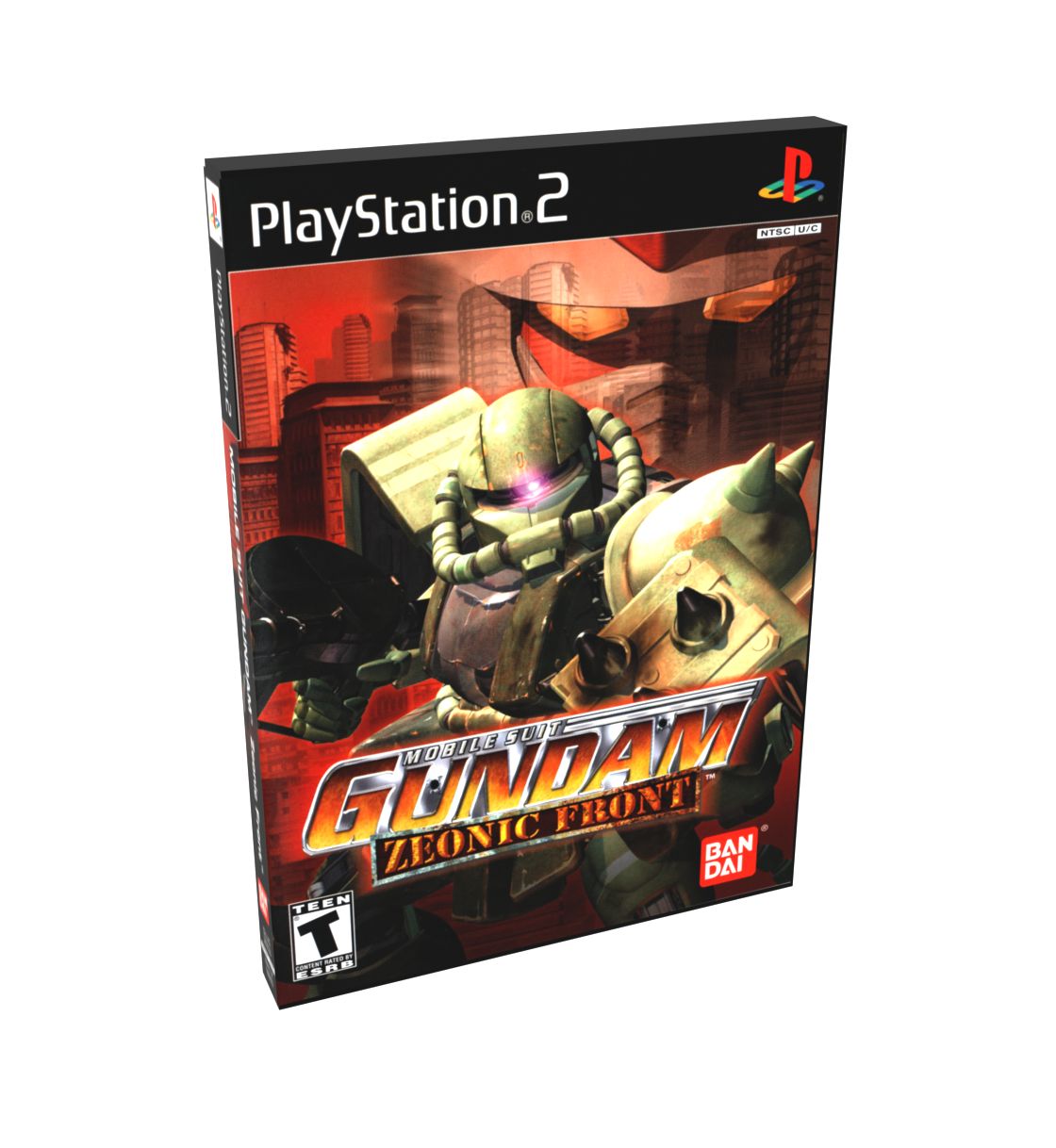 Mobile Suit Gundam Zeonic Front | NTSC | Playstation 2 | PS2 | En | Reproduction Case and Booklet - NO GAME