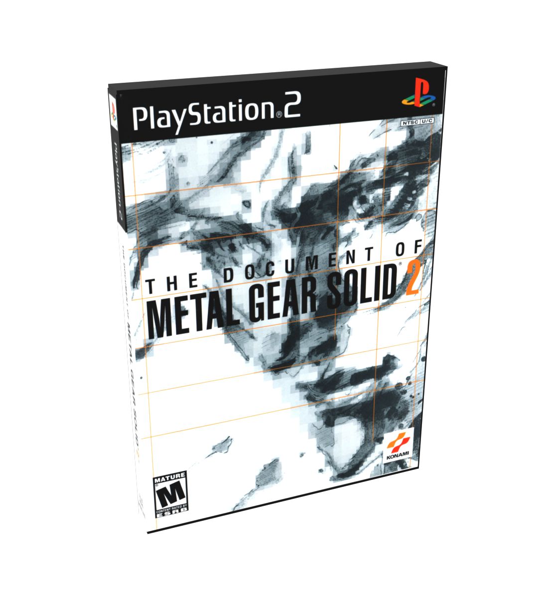 Metal Gear Solid 2, The Document of | NTSC | Playstation 2 | PS2 | En | Reproduction Case and Booklet - NO GAME
