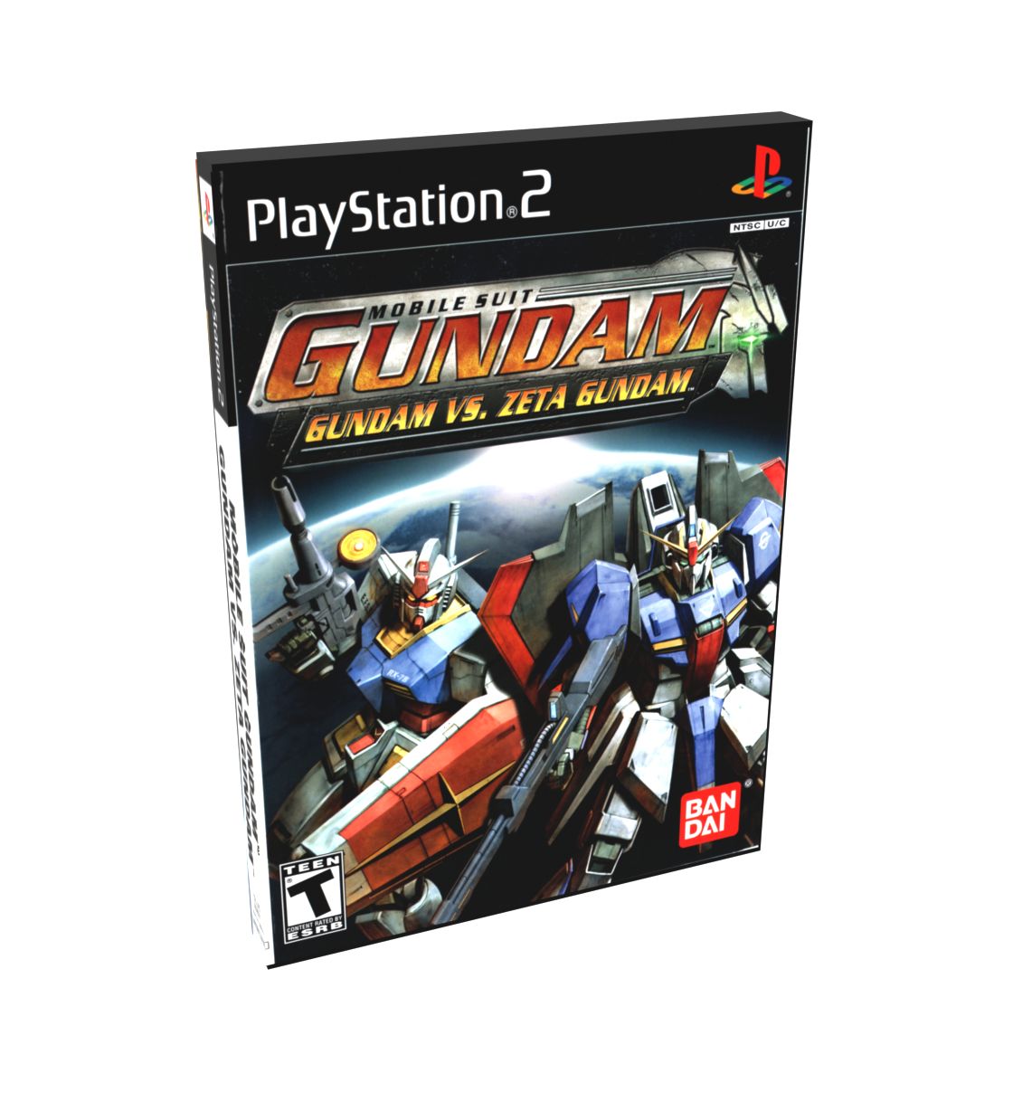 Mobile Suit Gundam Gundam vs. Zeta Gundam | NTSC | Playstation 2 | PS2 | En | Reproduction Case and Booklet - NO GAME