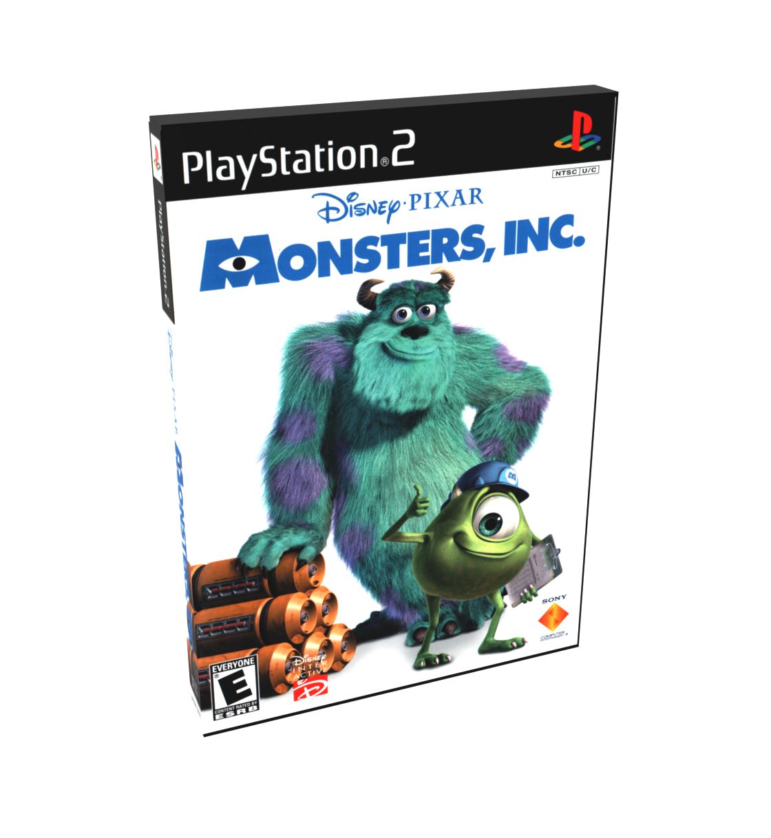 Monsters, Inc. (Disney Pixar) | NTSC | Playstation 2 | PS2 | En | Reproduction Case and Booklet - NO GAME