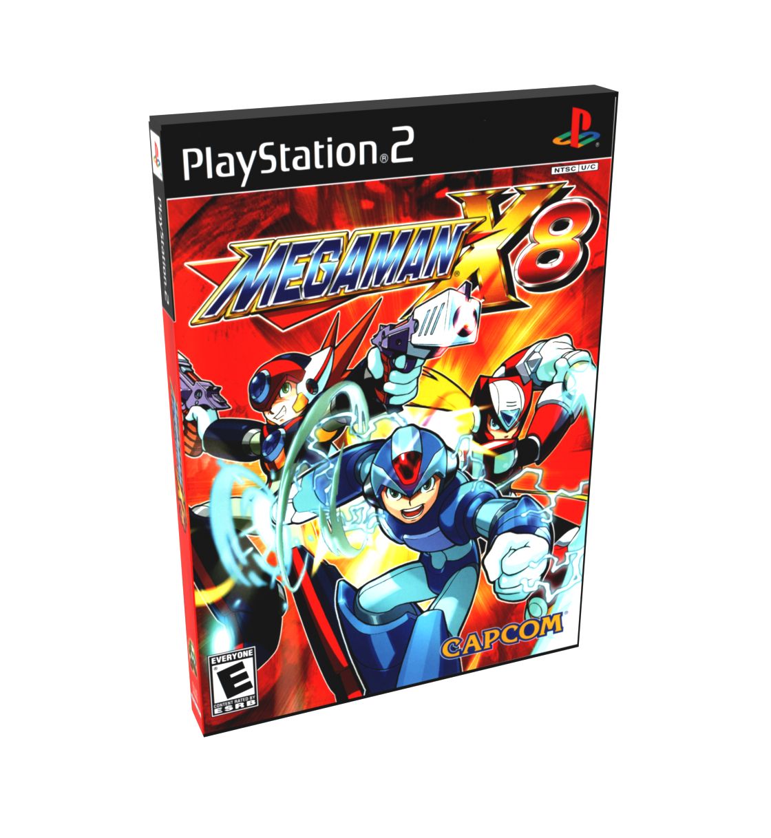 Mega Man X8 | NTSC | Playstation 2 | PS2 | En | Reproduction Case and Booklet - NO GAME