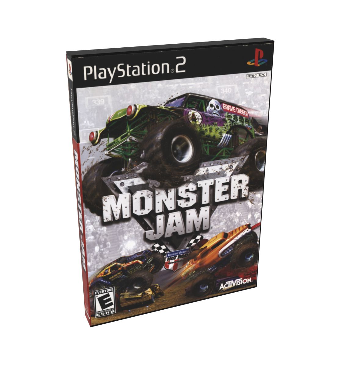 Monster Jam | NTSC | Playstation 2 | PS2 | En | Reproduction Case and Booklet - NO GAME