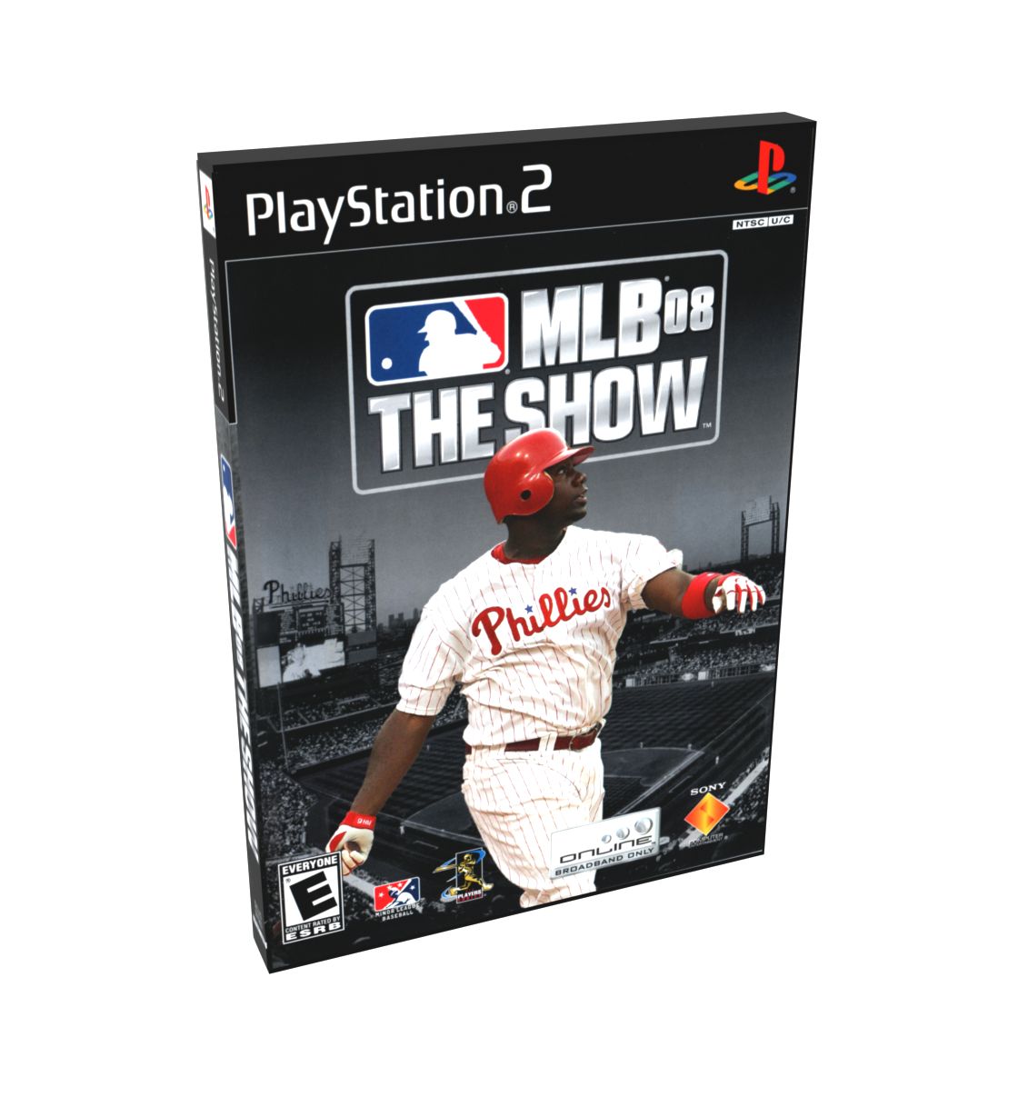 MLB 08 The Show | NTSC | Playstation 2 | PS2 | En | Reproduction Case and Booklet - NO GAME