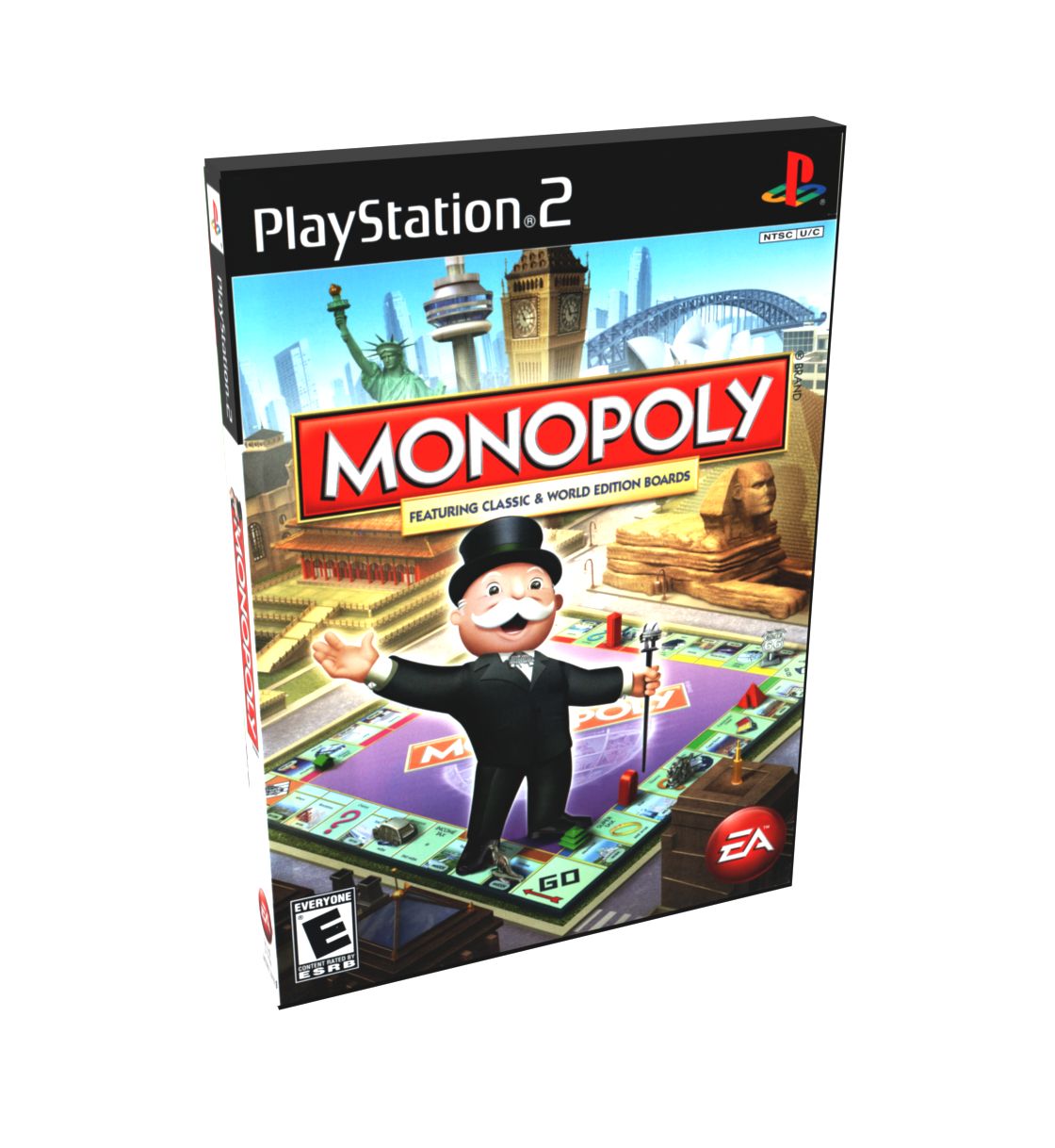 Monopoly | NTSC | Playstation 2 | PS2 | En | Reproduction Case and Booklet - NO GAME