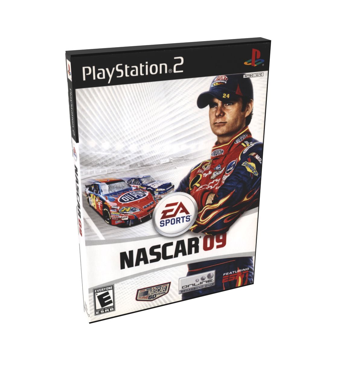 NASCAR 09 (variant) (inside) | NTSC | Playstation 2 | PS2 | En | Reproduction Case and Booklet - NO GAME