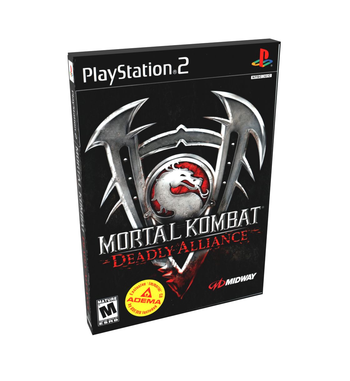 Mortal Kombat Deadly Alliance (Bonus Disc) | NTSC | Playstation 2 | PS2 | En | Reproduction Case and Booklet - NO GAME
