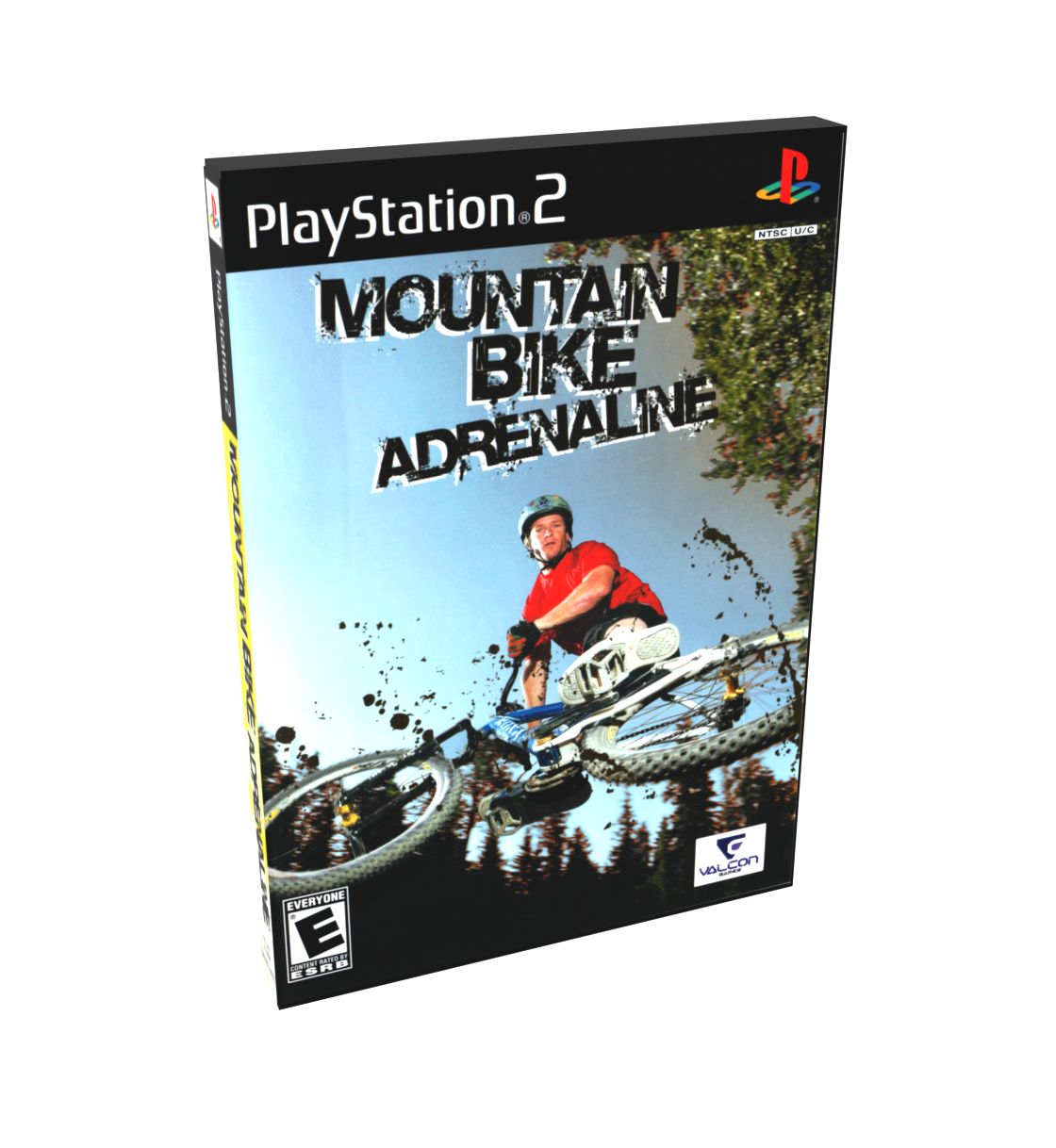Mountain Bike Adrenaline | NTSC | Playstation 2 | PS2 | En | Reproduction Case and Booklet - NO GAME