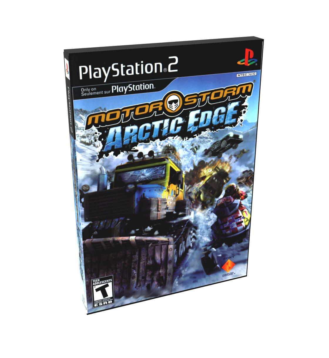 MotorStorm Arctic Edge | NTSC | Playstation 2 | PS2 | En | Reproduction Case and Booklet - NO GAME