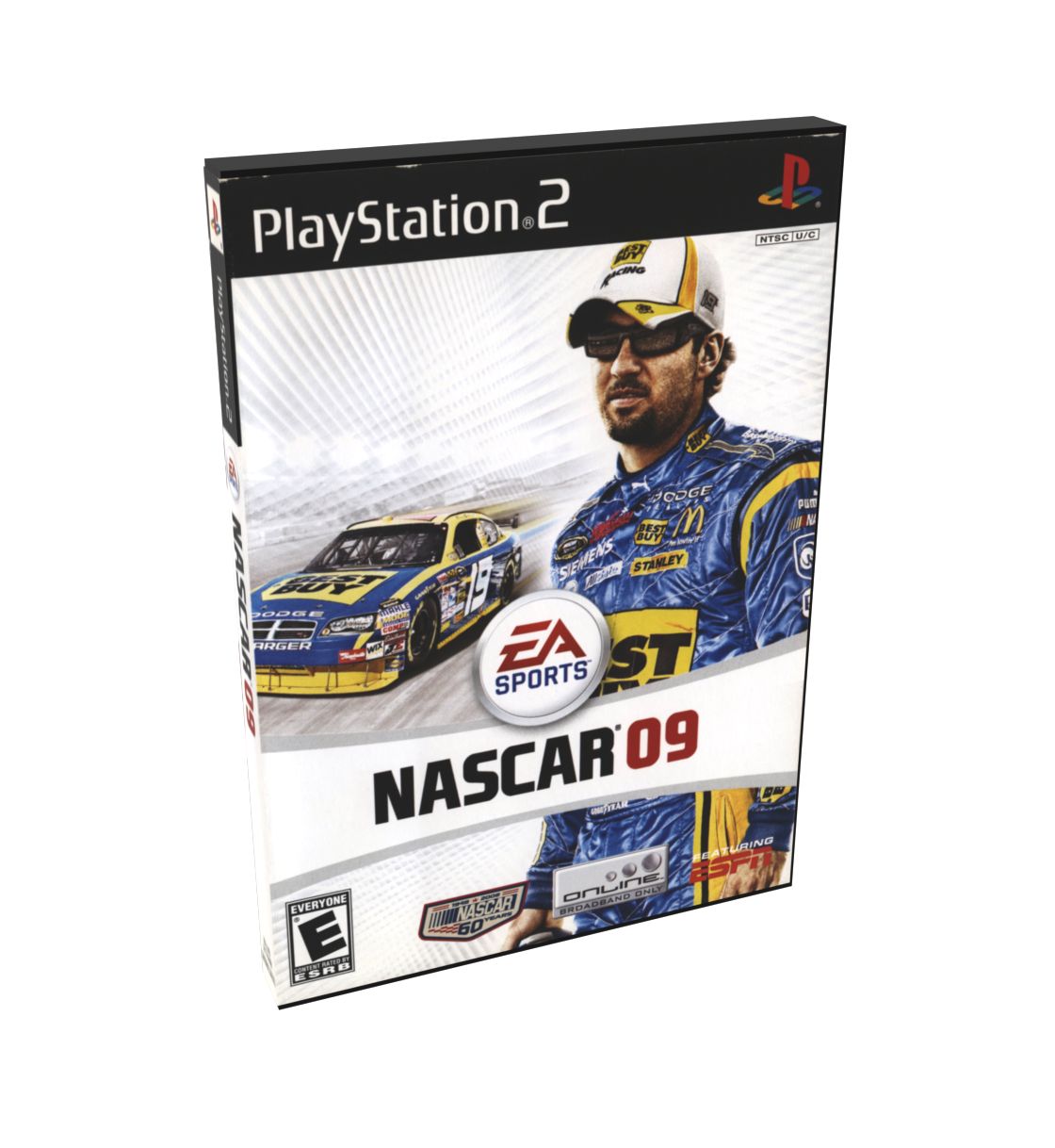 NASCAR 09 (variant) | NTSC | Playstation 2 | PS2 | En | Reproduction Case and Booklet - NO GAME