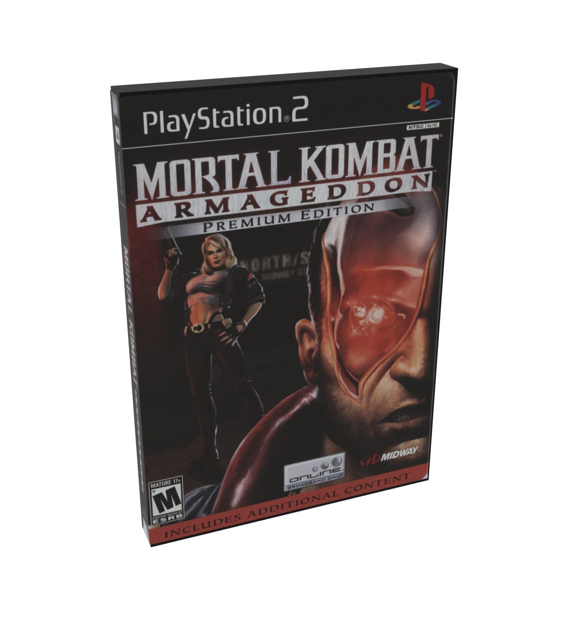 Mortal Kombat Armageddon Premium Edition (Sonya Blade) | NTSC | Playstation 2 | PS2 | En | Reproduction Case and Booklet - NO GAME