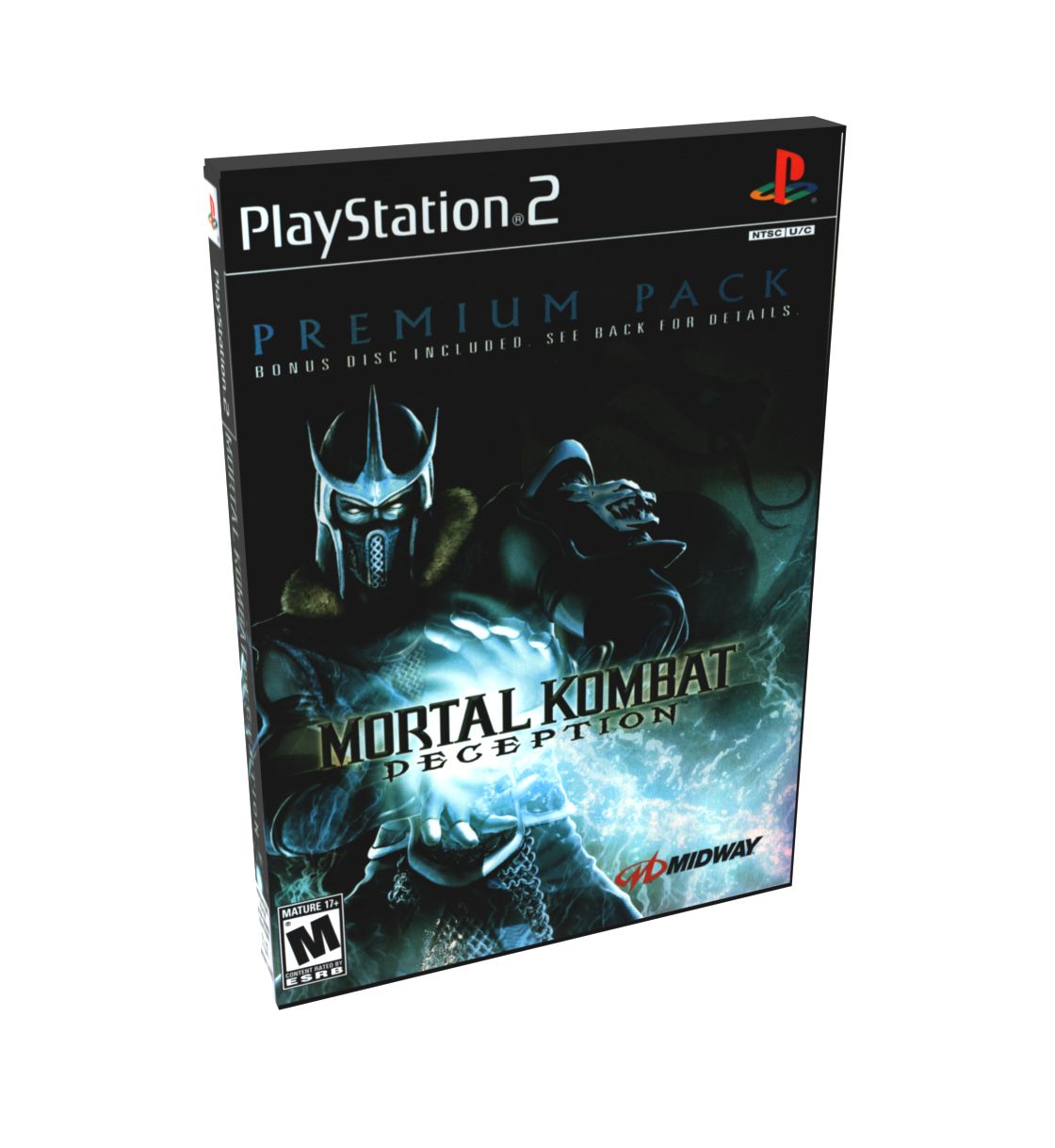 Mortal Kombat Deception Premium Pack (Bonus Disc) | NTSC | Playstation 2 | PS2 | En | Reproduction Case and Booklet - NO GAME