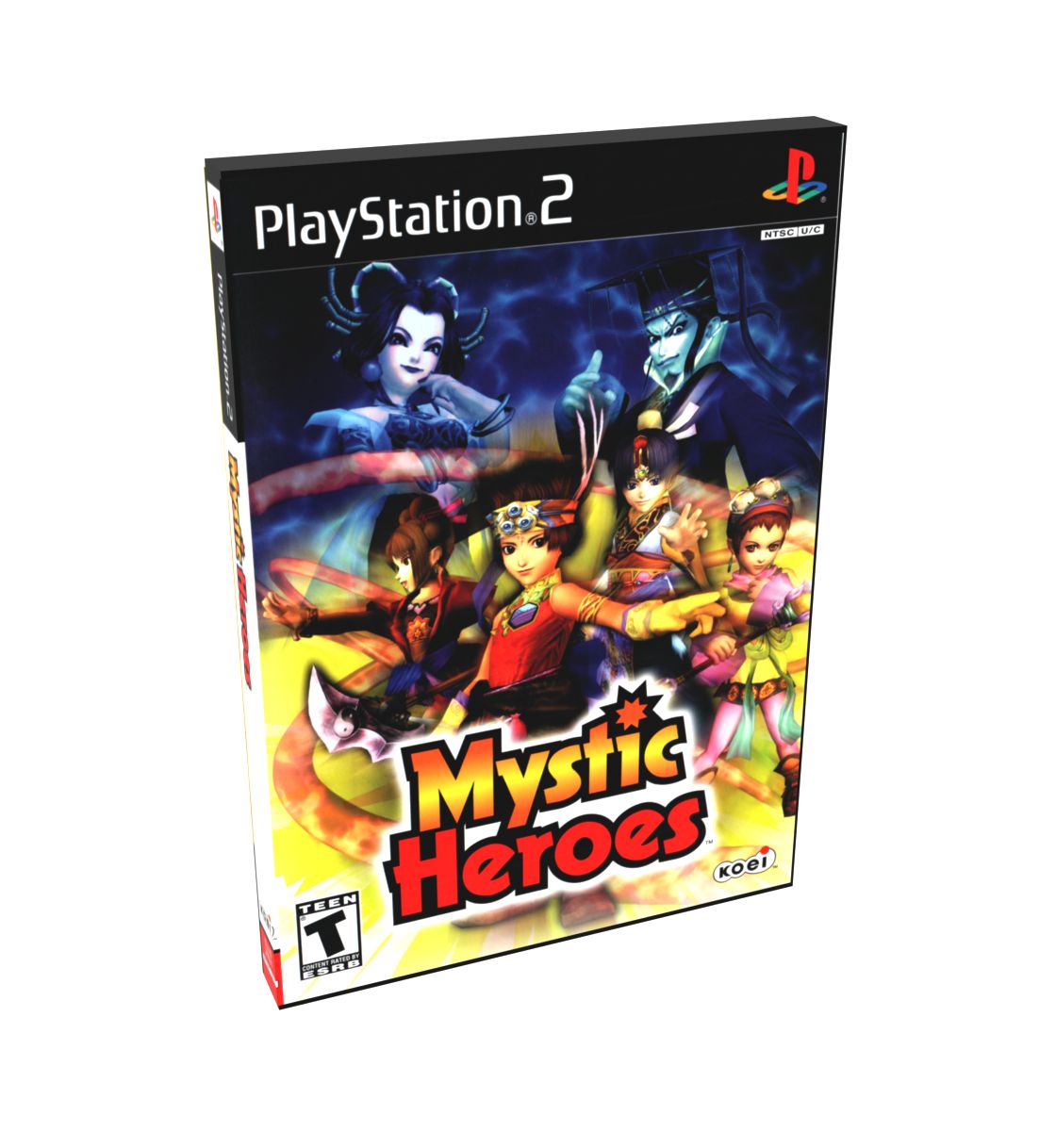 Mystic Heroes | NTSC | Playstation 2 | PS2 | En | Reproduction Case and Booklet - NO GAME