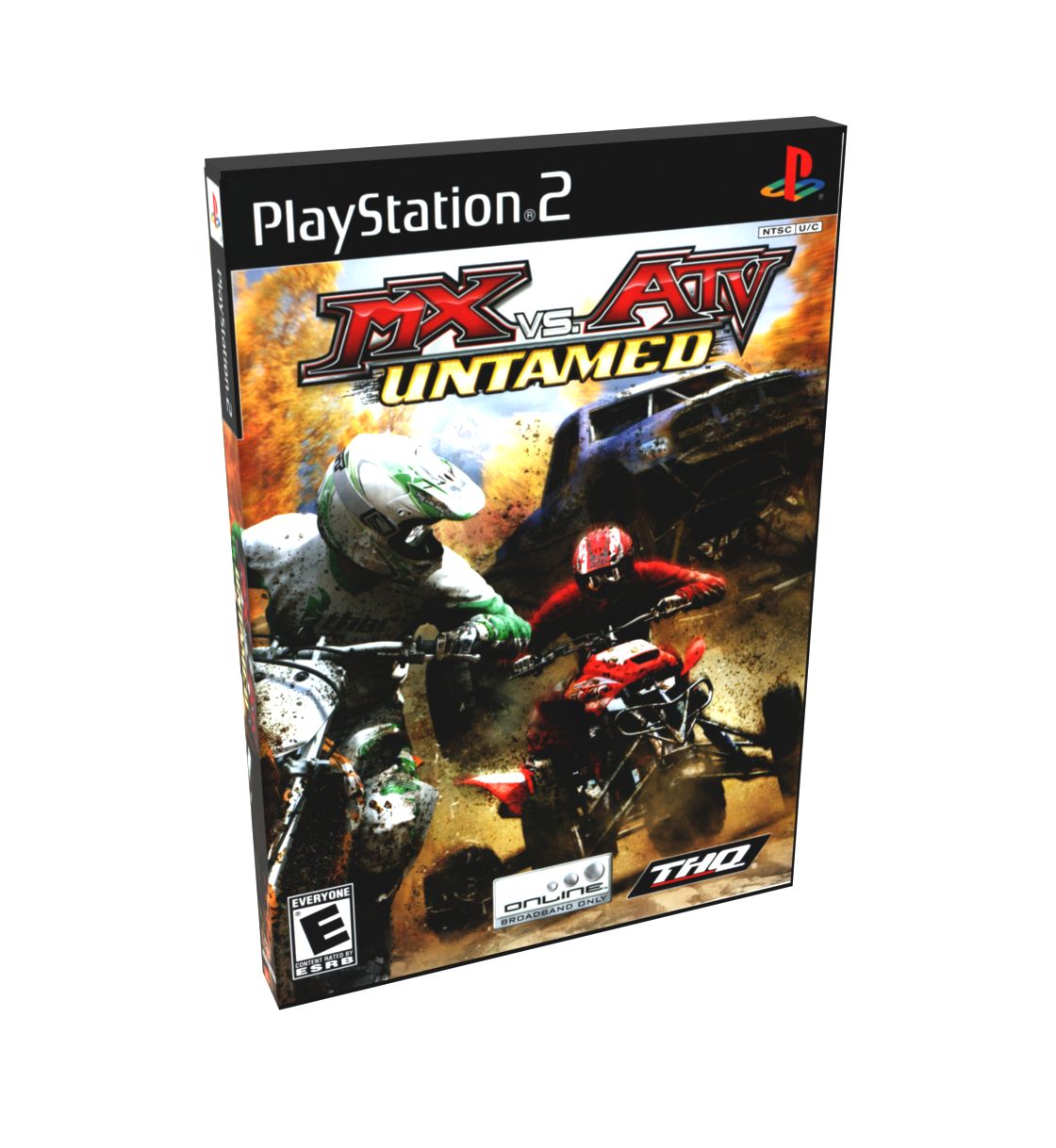 MX vs. ATV Untamed | NTSC | Playstation 2 | PS2 | En | Reproduction Case and Booklet - NO GAME