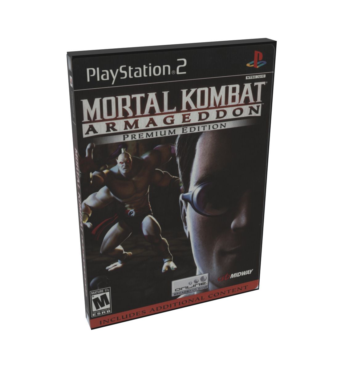 Mortal Kombat Armageddon Premium Edition (Goro) | NTSC | Playstation 2 | PS2 | En | Reproduction Case and Booklet - NO GAME