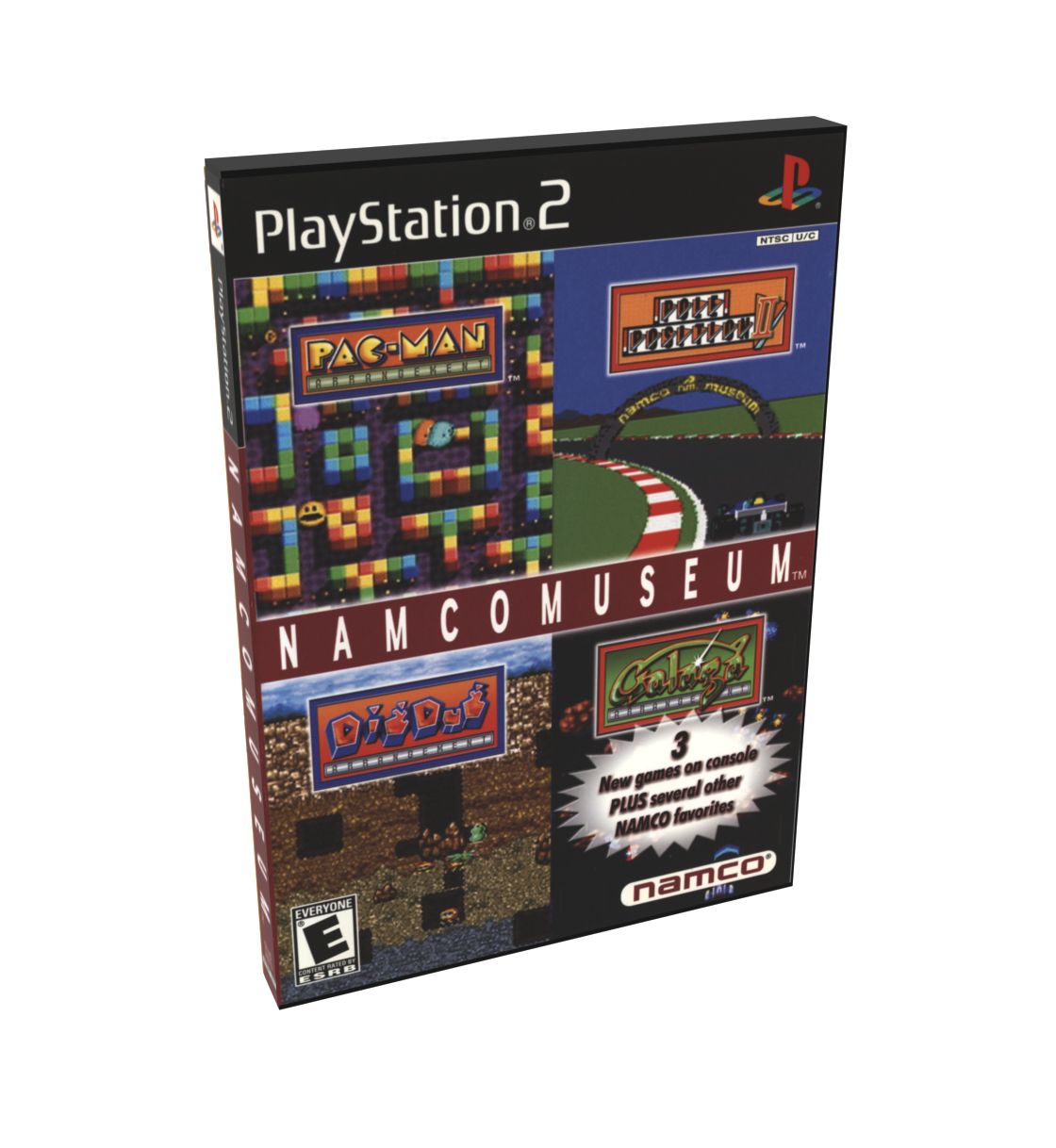 Namco Museum | NTSC | Playstation 2 | PS2 | En | Reproduction Case and Booklet - NO GAME