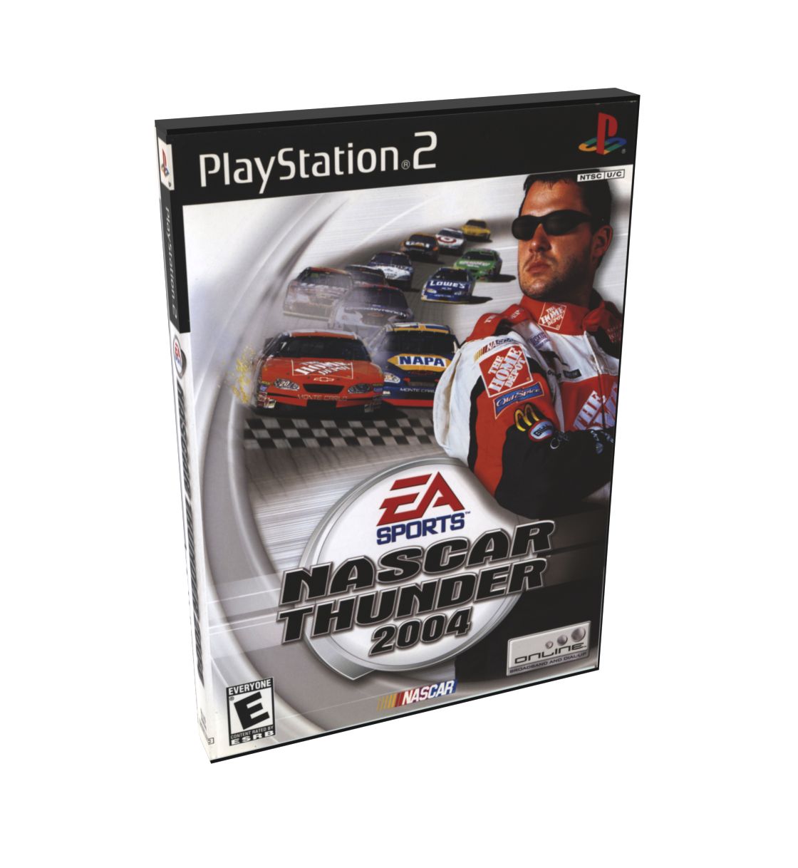 NASCAR Thunder 2004 | NTSC | Playstation 2 | PS2 | En | Reproduction Case and Booklet - NO GAME