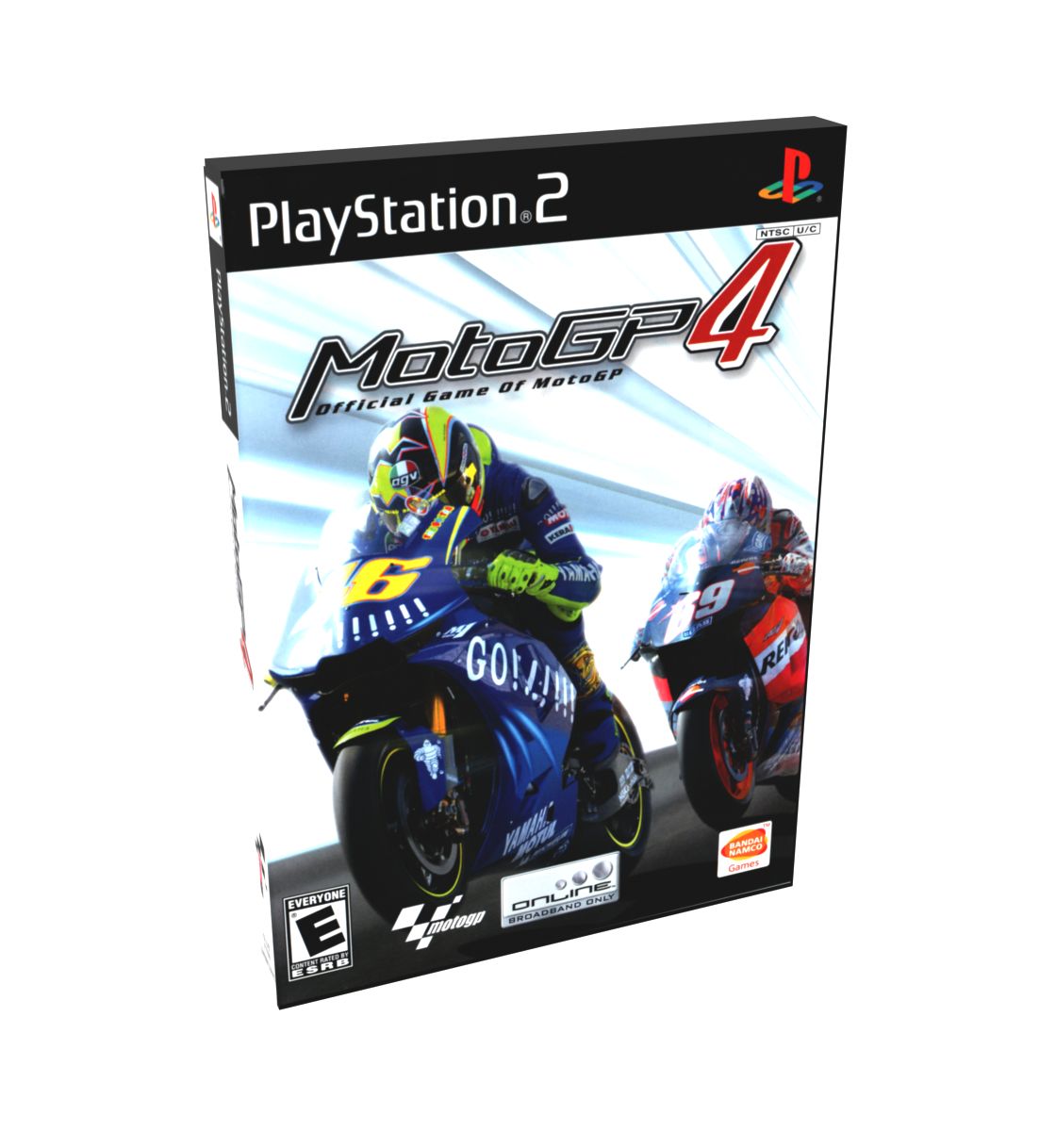 MotoGP 4 | NTSC | Playstation 2 | PS2 | En | Reproduction Case and Booklet - NO GAME