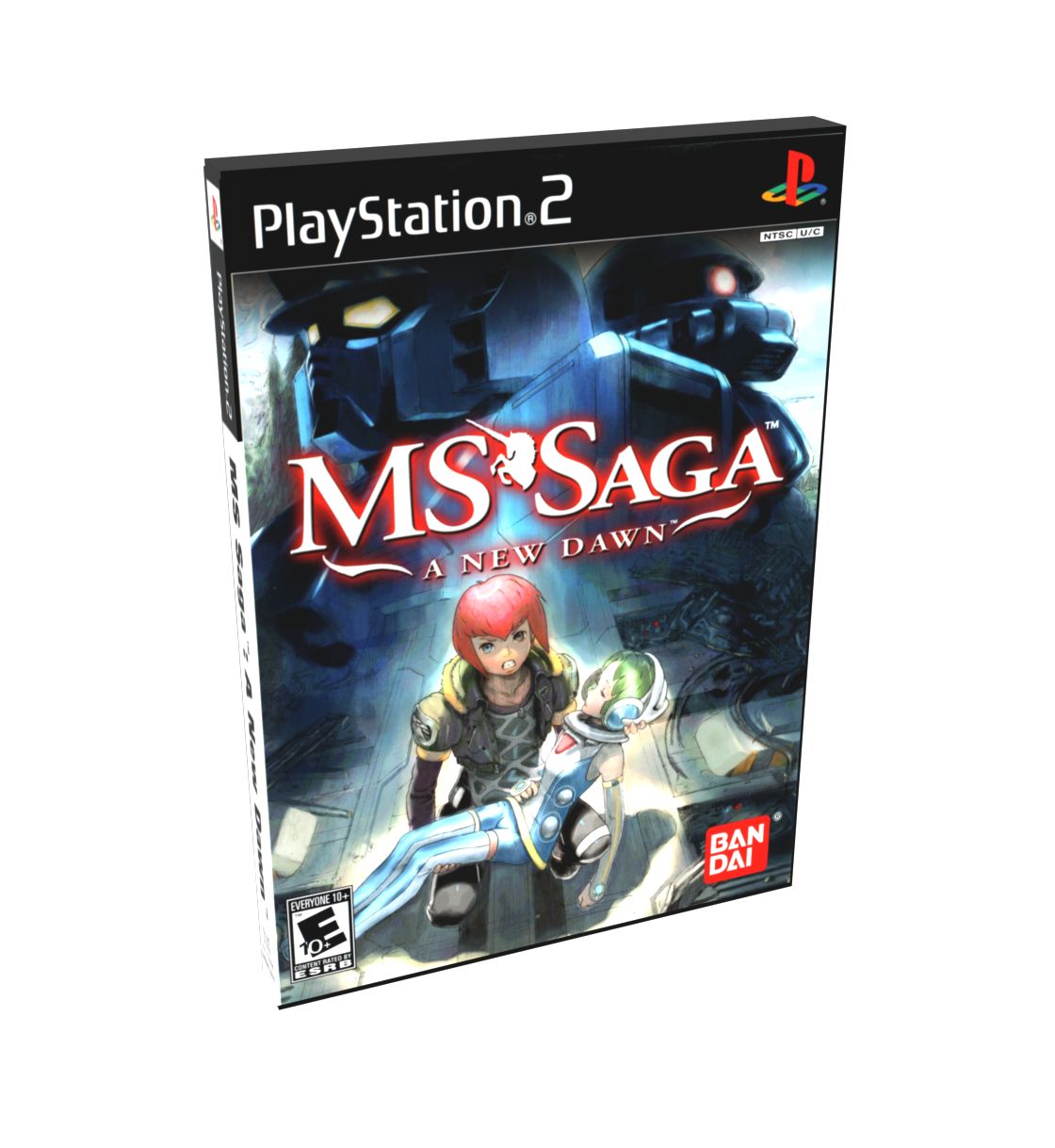 MS Saga A New Dawn | NTSC | Playstation 2 | PS2 | En | Reproduction Case and Booklet - NO GAME