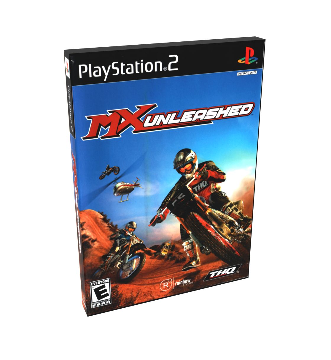 MX Unleashed | NTSC | Playstation 2 | PS2 | En | Reproduction Case and Booklet - NO GAME