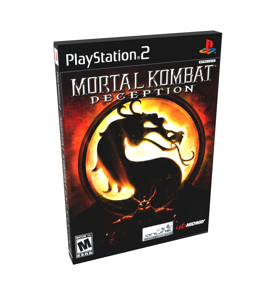 Mortal Kombat Deception | NTSC | Playstation 2 | PS2 | En | Reproduction Case and Booklet - NO GAME