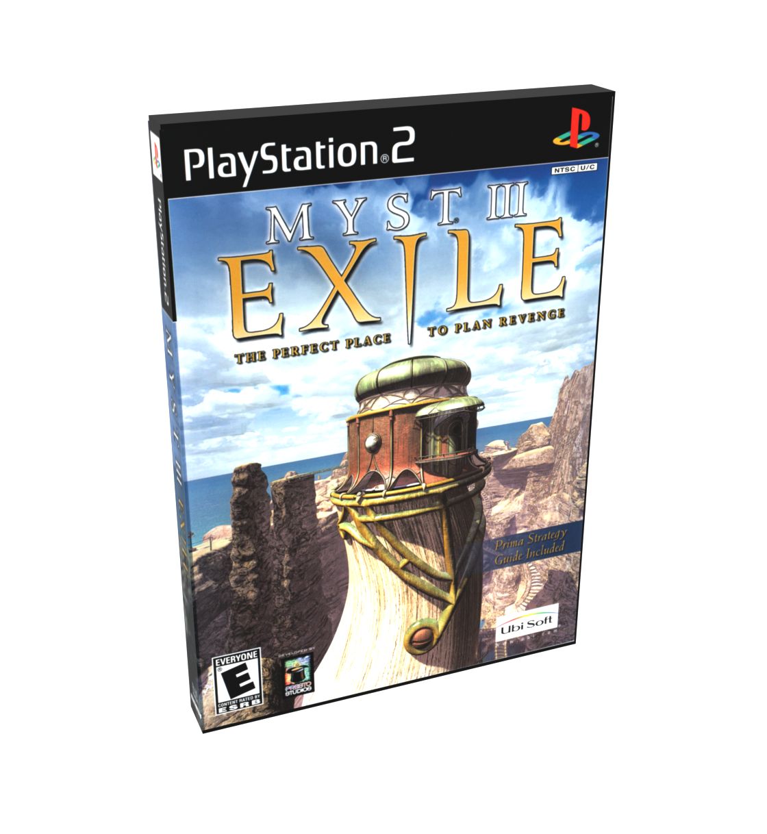 Myst III Exile | NTSC | Playstation 2 | PS2 | En | Reproduction Case and Booklet - NO GAME