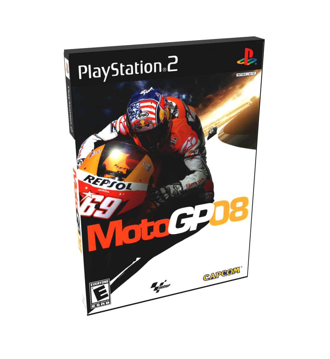 MotoGP 08 | NTSC | Playstation 2 | PS2 | En | Reproduction Case and Booklet - NO GAME