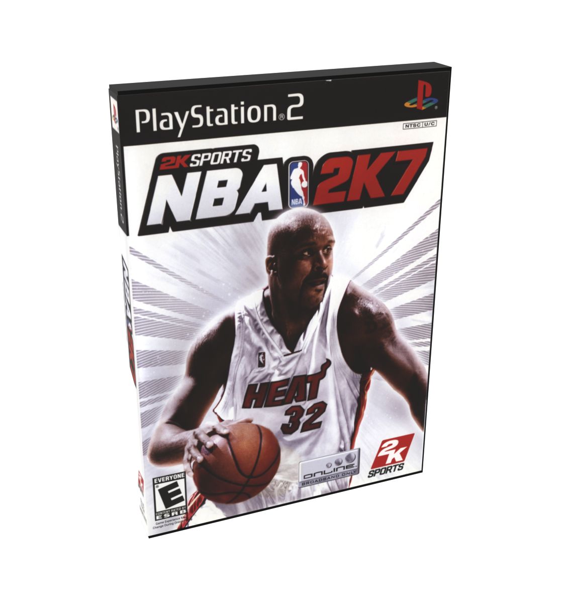 NBA 2K7 | NTSC | Playstation 2 | PS2 | En | Reproduction Case and Booklet - NO GAME