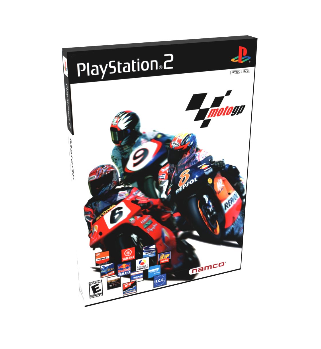 MotoGP | NTSC | Playstation 2 | PS2 | En | Reproduction Case and Booklet - NO GAME