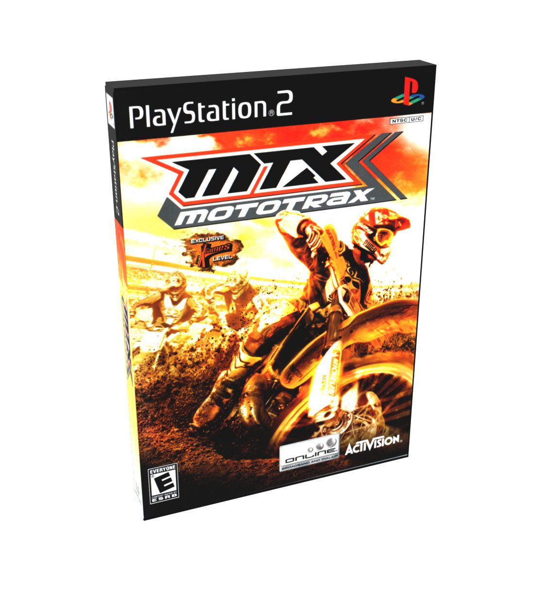 MTX Mototrax | NTSC | Playstation 2 | PS2 | En | Reproduction Case and Booklet - NO GAME