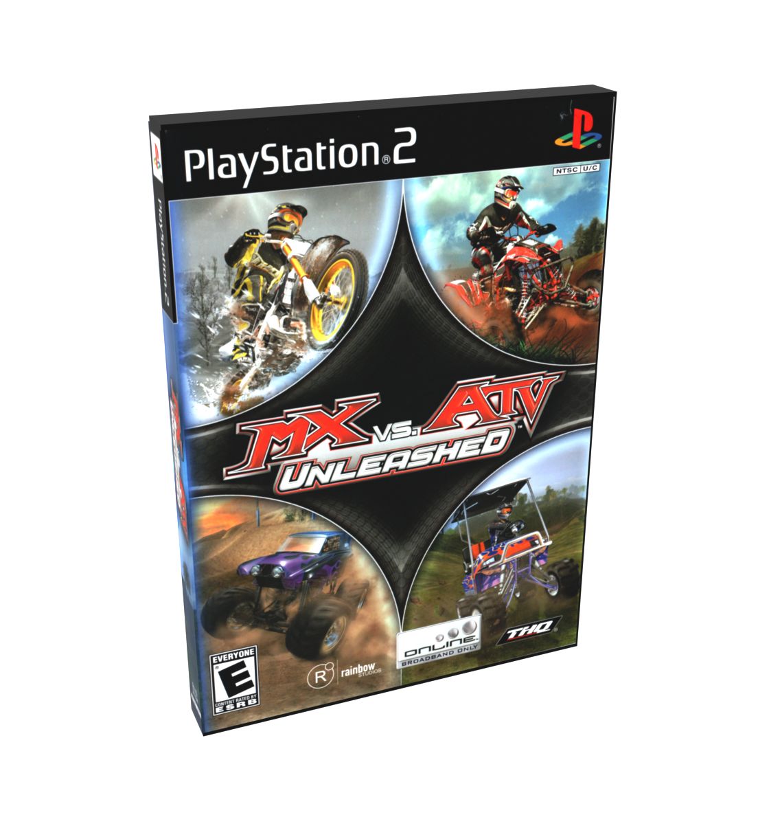 MX vs. ATV Unleashed | NTSC | Playstation 2 | PS2 | En | Reproduction Case and Booklet - NO GAME