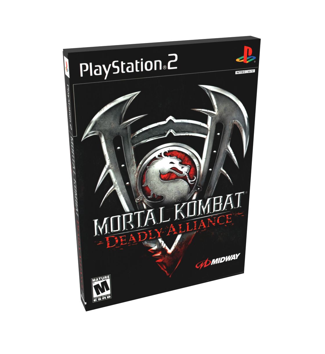 Mortal Kombat Deadly Alliance | NTSC | Playstation 2 | PS2 | En | Reproduction Case and Booklet - NO GAME