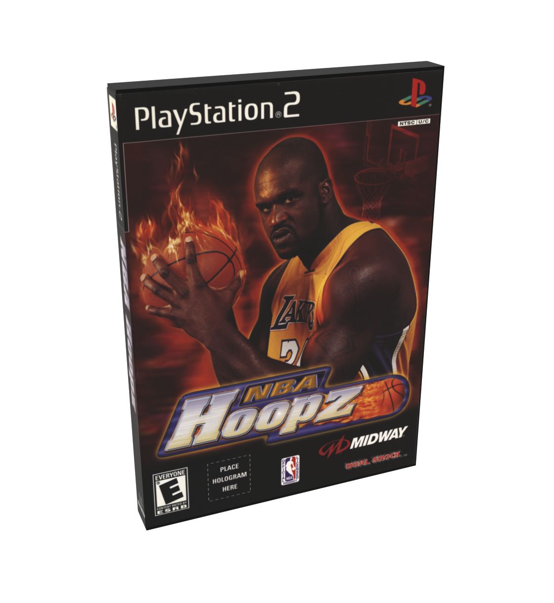 NBA Hoopz | NTSC | Playstation 2 | PS2 | En | Reproduction Case and Booklet - NO GAME
