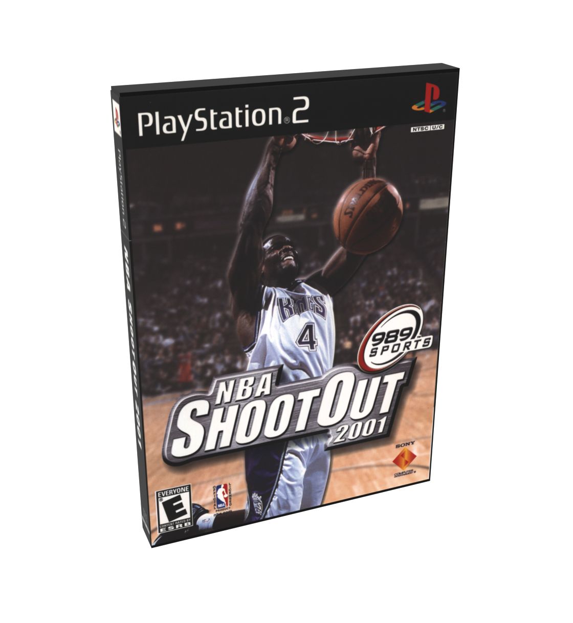 NBA ShootOut 2001 | NTSC | Playstation 2 | PS2 | En | Reproduction Case and Booklet - NO GAME