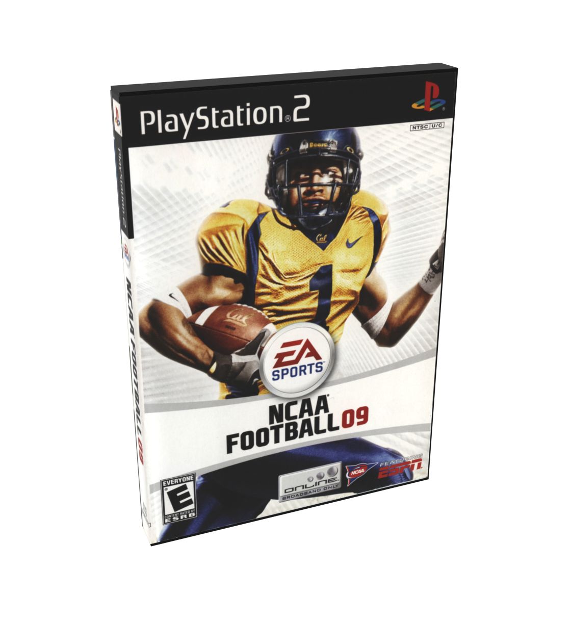 NCAA Football 09 | NTSC | Playstation 2 | PS2 | En | Reproduction Case and Booklet - NO GAME