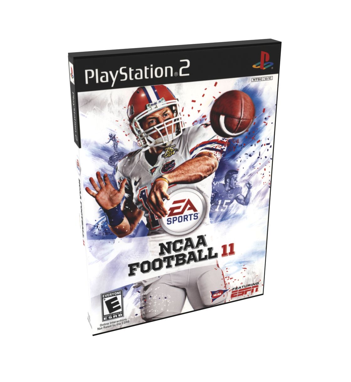 NCAA Football 11 | NTSC | Playstation 2 | PS2 | En | Reproduction Case and Booklet - NO GAME