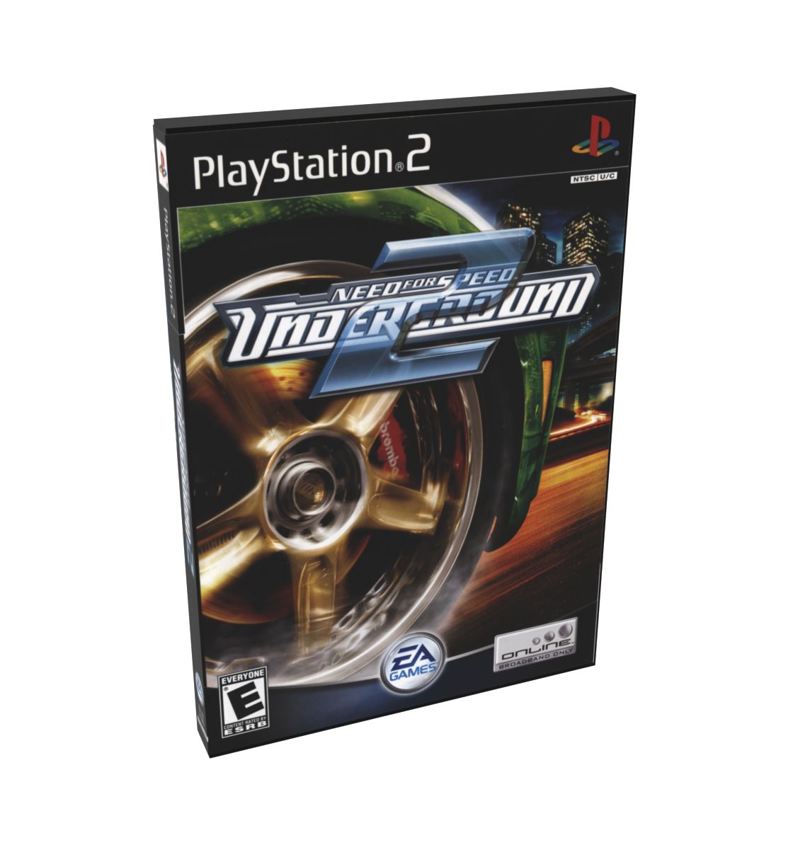 Need for Speed Underground 2 | NTSC | Playstation 2 | PS2 | En | Reproduction Case and Booklet - NO GAME