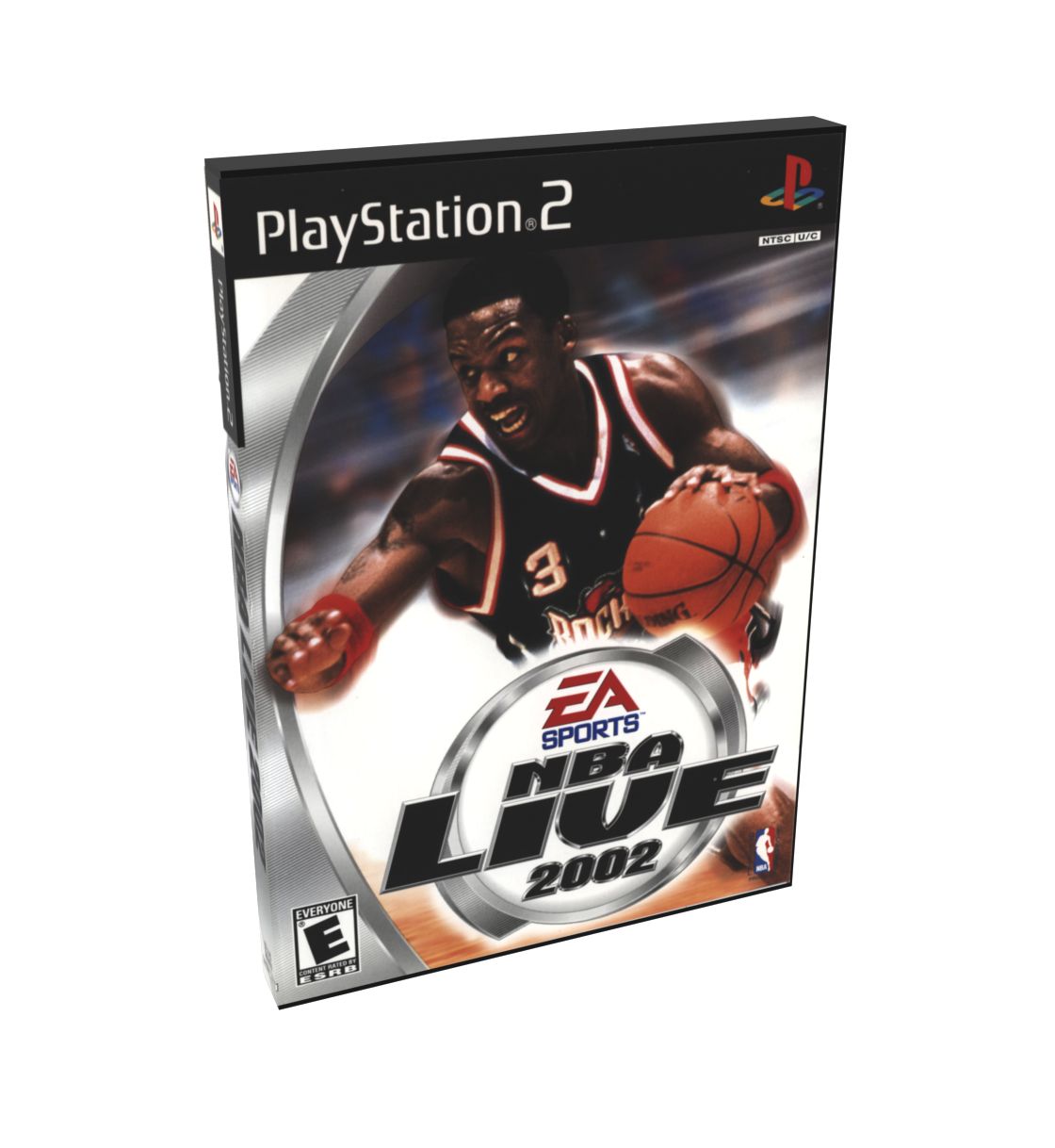 NBA Live 2002 | NTSC | Playstation 2 | PS2 | En | Reproduction Case and Booklet - NO GAME