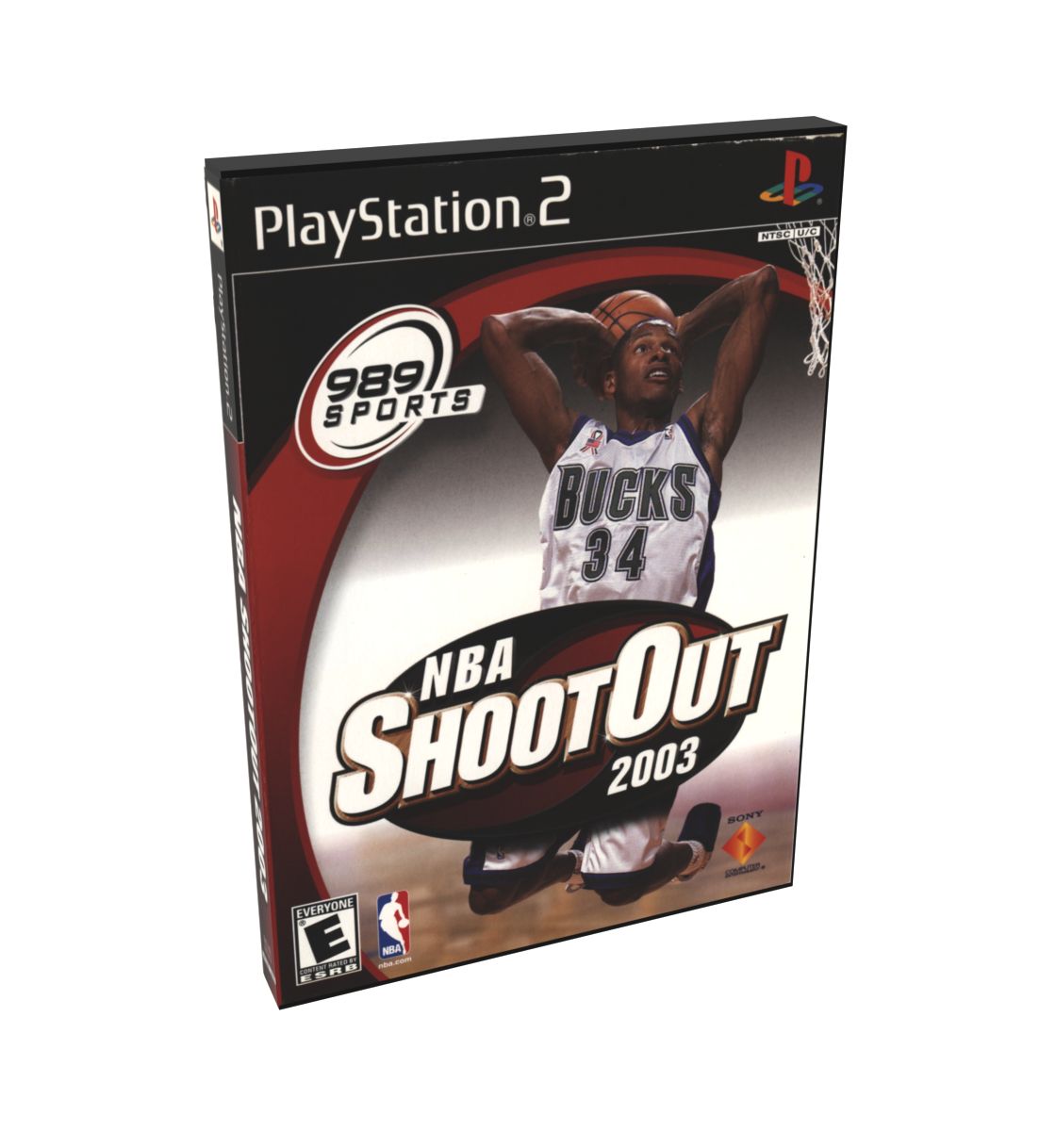 NBA ShootOut 2003 | NTSC | Playstation 2 | PS2 | En | Reproduction Case and Booklet - NO GAME