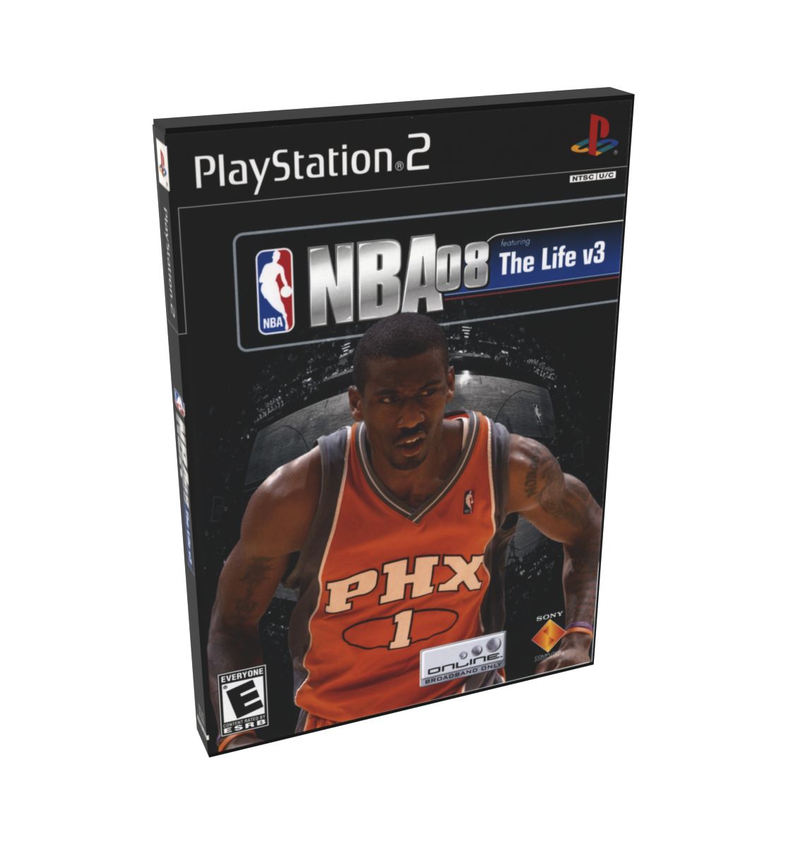 NBA 08 Featuring the Life v3 | NTSC | Playstation 2 | PS2 | En | Reproduction Case and Booklet - NO GAME