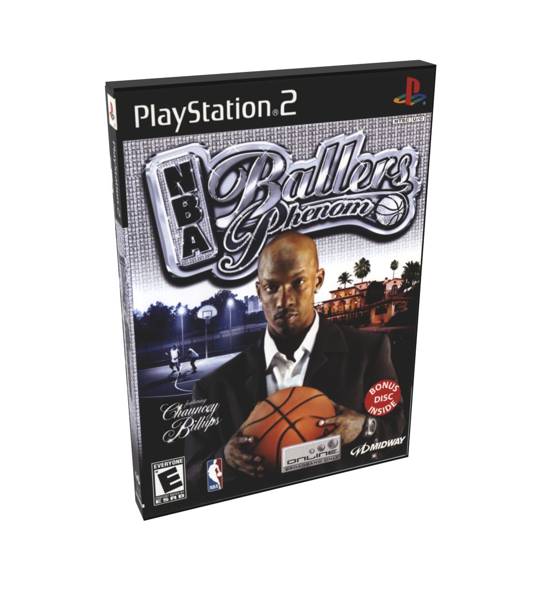 NBA Ballers Phenom (Bonus Disc) | NTSC | Playstation 2 | PS2 | En | Reproduction Case and Booklet - NO GAME