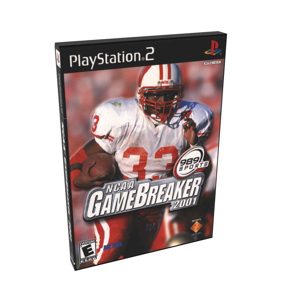NCAA GameBreaker 2001 | NTSC | Playstation 2 | PS2 | En | Reproduction Case and Booklet - NO GAME