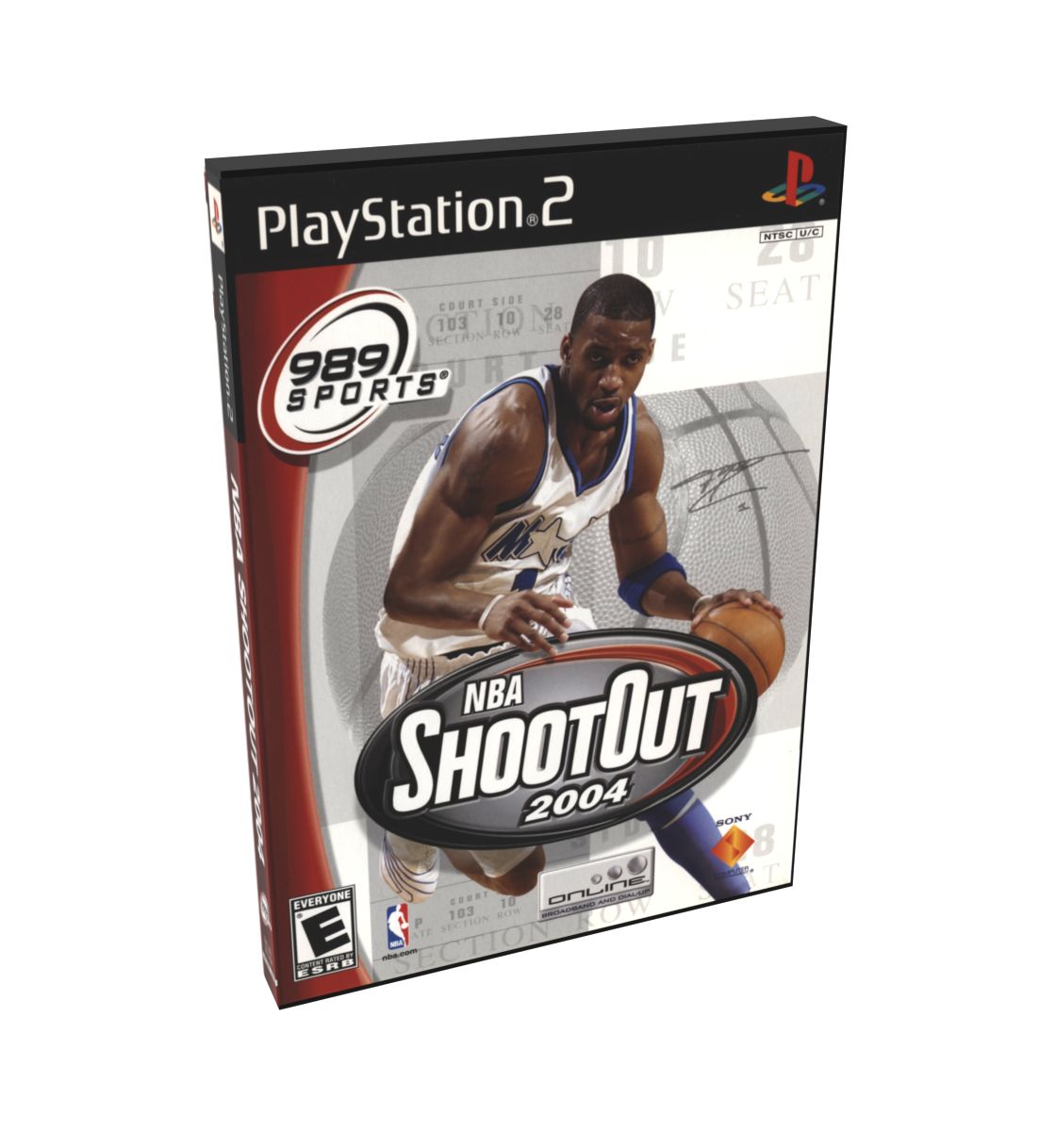 NBA ShootOut 2004 | NTSC | Playstation 2 | PS2 | En | Reproduction Case and Booklet - NO GAME