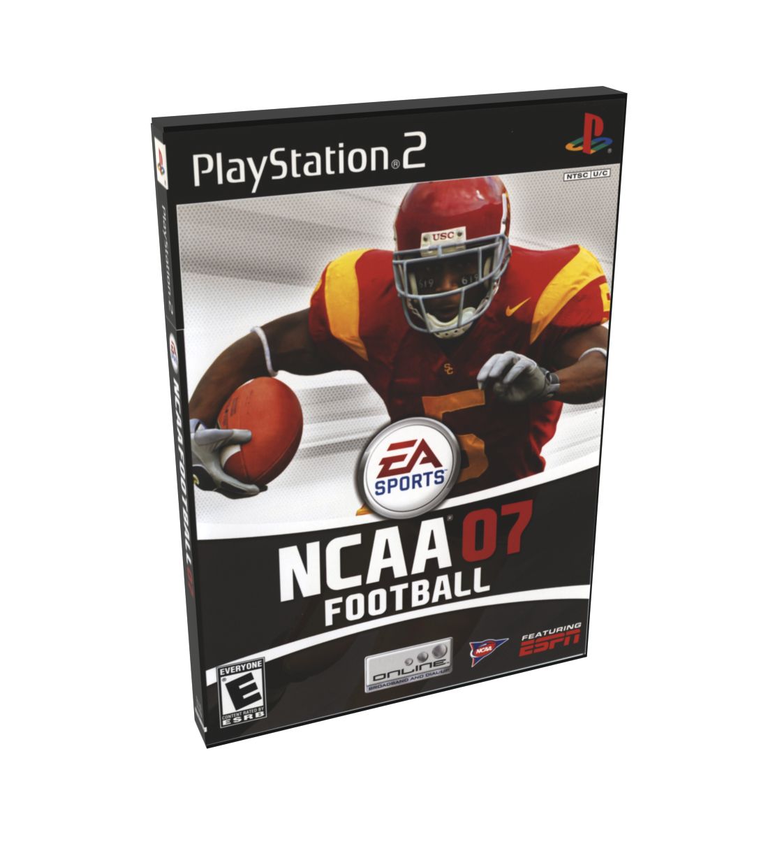 NCAA Football 07 | NTSC | Playstation 2 | PS2 | En | Reproduction Case and Booklet - NO GAME
