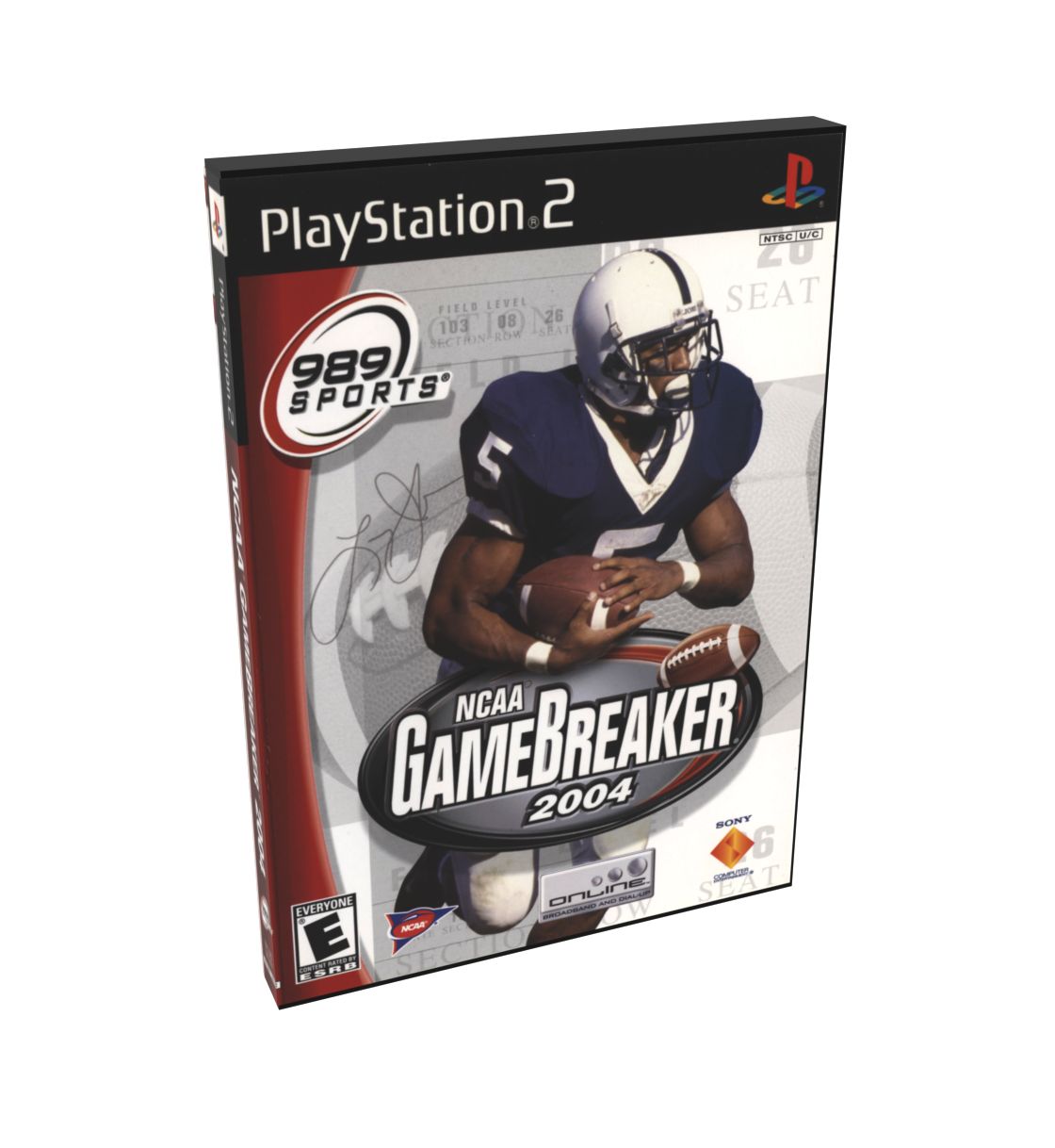 NCAA GameBreaker 2004 | NTSC | Playstation 2 | PS2 | En | Reproduction Case and Booklet - NO GAME
