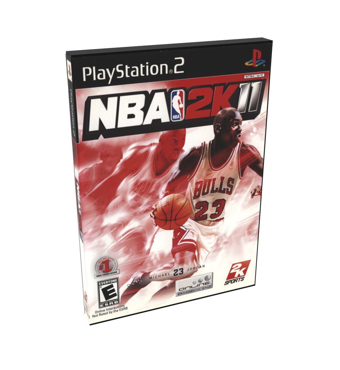 NBA 2K11 | NTSC | Playstation 2 | PS2 | En | Reproduction Case and Booklet - NO GAME
