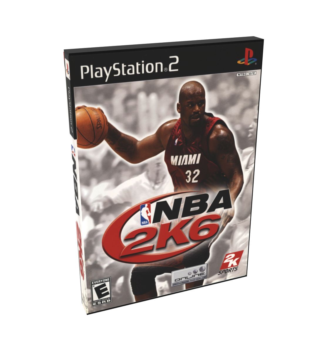 NBA 2K6 | NTSC | Playstation 2 | PS2 | En | Reproduction Case and Booklet - NO GAME